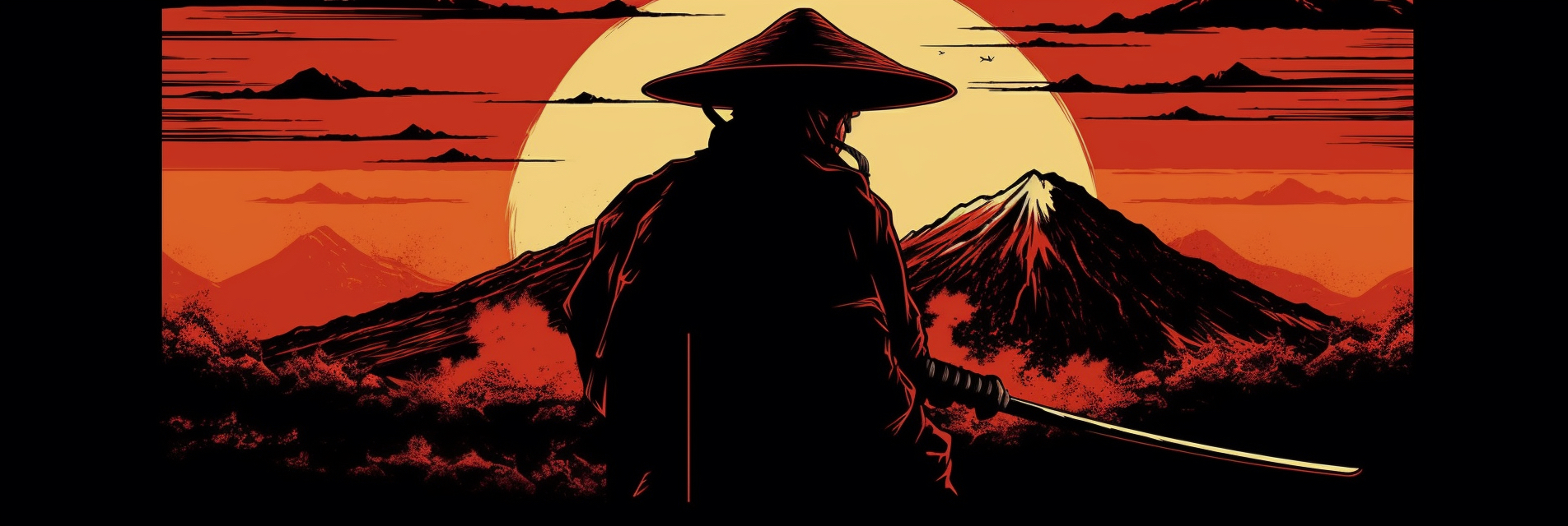 Renderman Detailed movie poster of a cowboy silhouetted against bc8f3fb1 70cc 42d2 aa7a ae2ad5f71aab