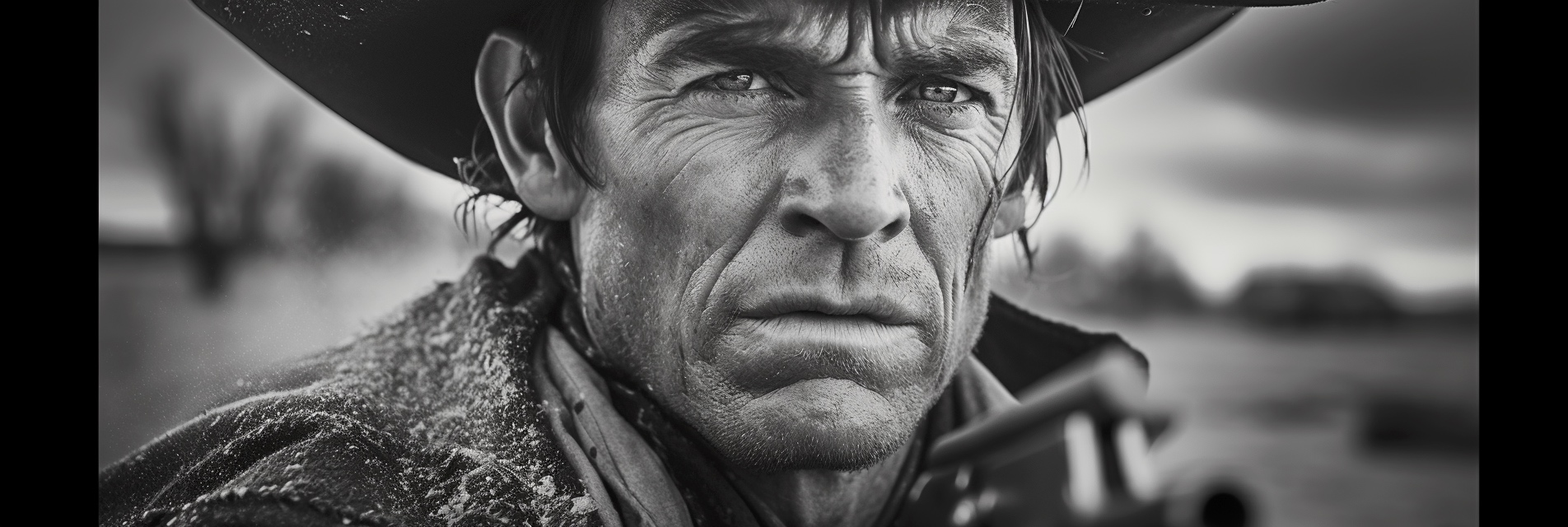 Renderman Detailed photograph of a cowboy holding his Winches 67d03003 1600 4c3f 9074 c3f66e22e9f6 1