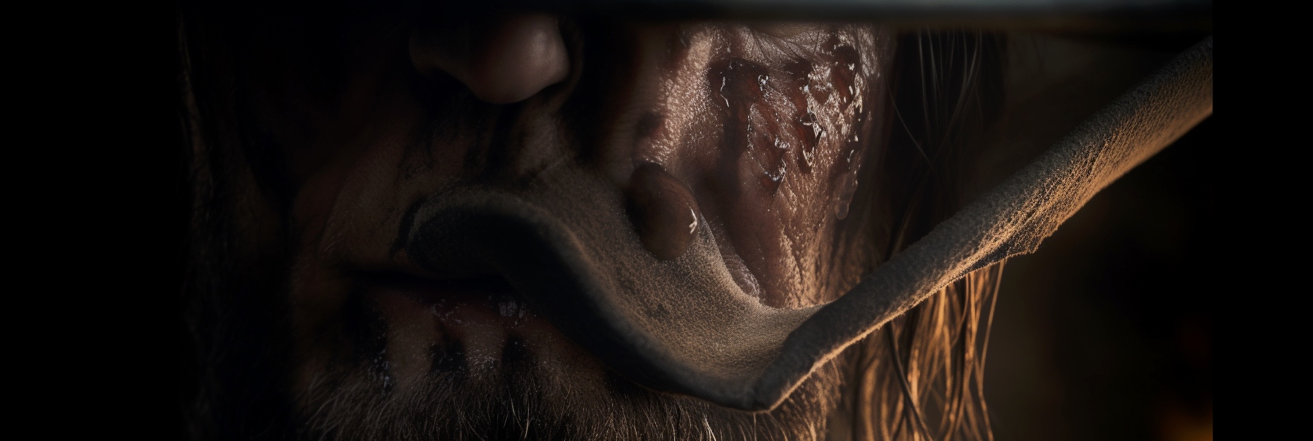 Renderman Detailed photograph of a cowboy holding his Winches cff5084d c18b 44fc 828f a0f9720812b4 0