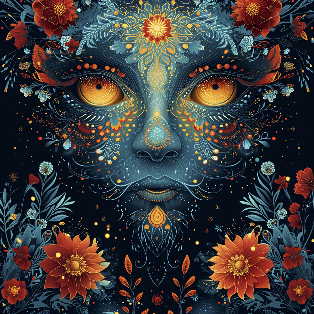 Renderman Generate a beautiful and psychedelic card Happy New 3d035fdf e880 42eb b0af ad413117c987 0