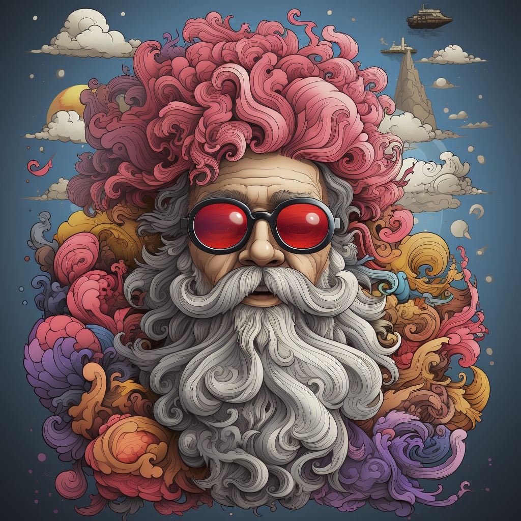 Renderman Generate a crazy and psychedelic 70th birthday card 5539a519 e527 4047 974a b147c0b190f1 0