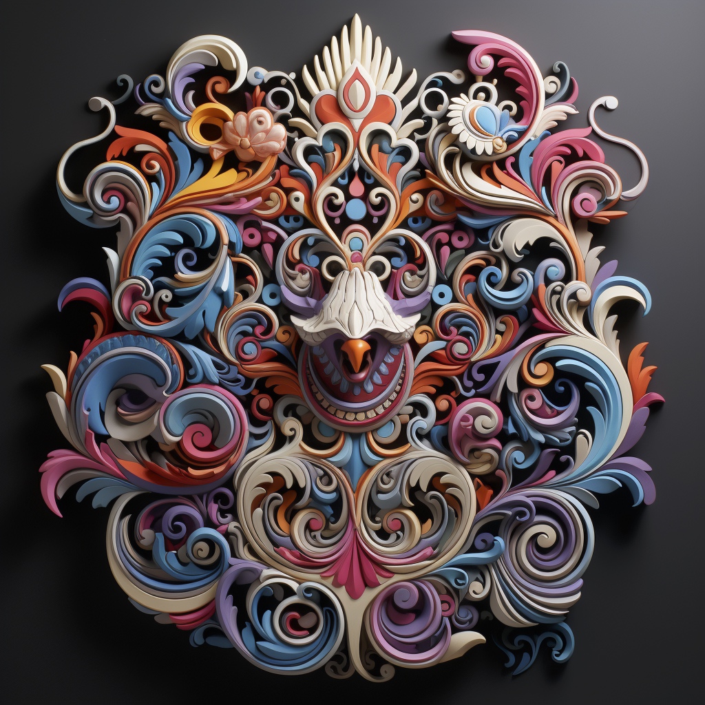 Renderman Generate a wild crazy and psychedelic birthday card ba166ce3 d515 4802 817c 8f7abc22976c 2