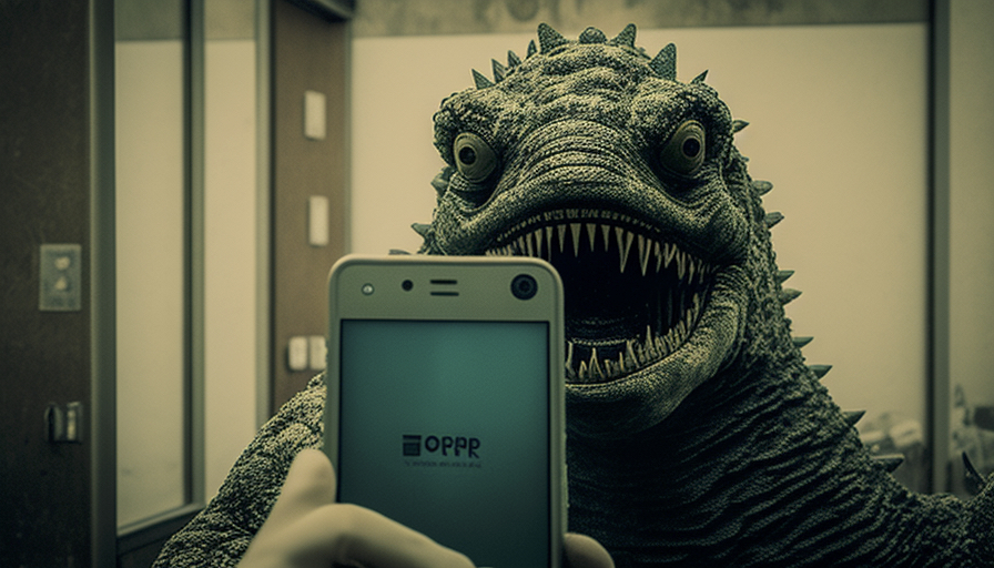 Renderman Godzilla selfie in muted colors unsplash   ar 169   4e6929b4 00df 4f8e 8dbe 54505869a20c 0