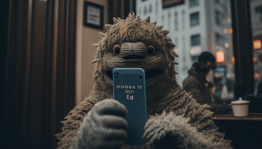 Renderman Godzilla selfie in muted colors unsplash   ar 169   4e6929b4 00df 4f8e 8dbe 54505869a20c 3