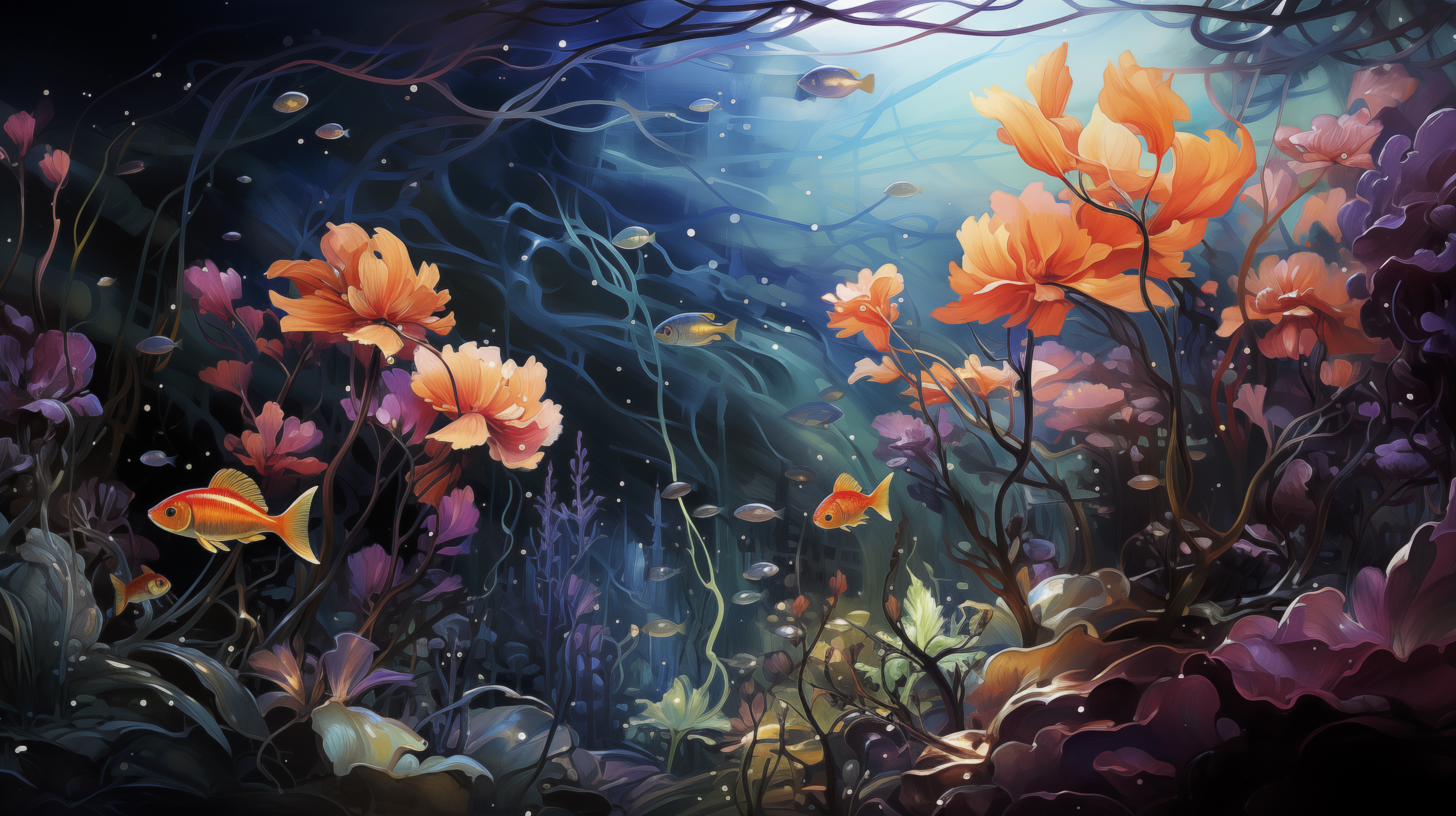 Renderman a beautiful underwater scene in a tornado of pixies a 494b62d9 5abb 42d8 a3fd 1dac5f3e96b7