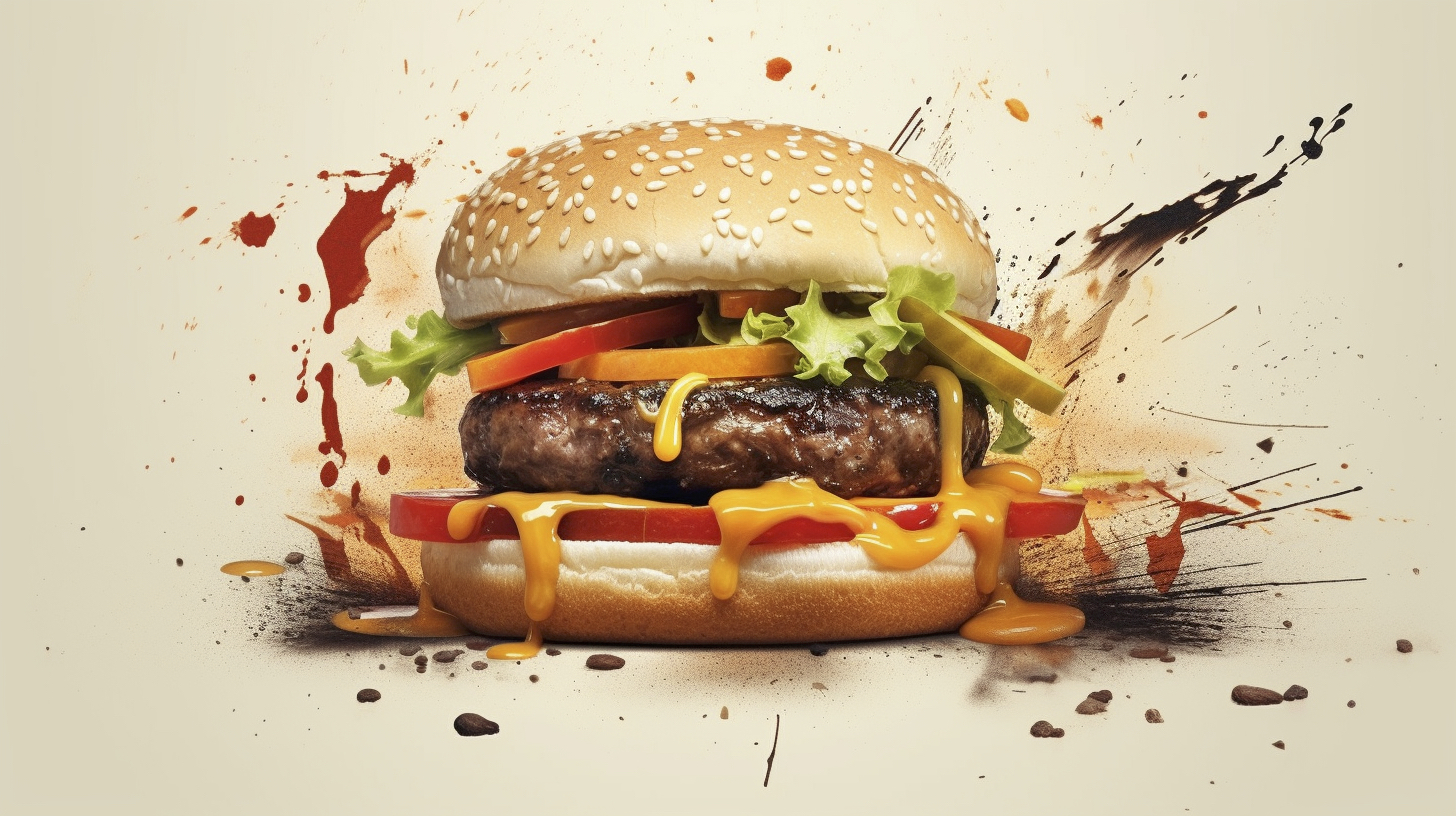 Renderman a cheeseburger  in the style of calligraphy 2   ar 16 26c291dc b5bb 467f bf62 a39257c5c53f