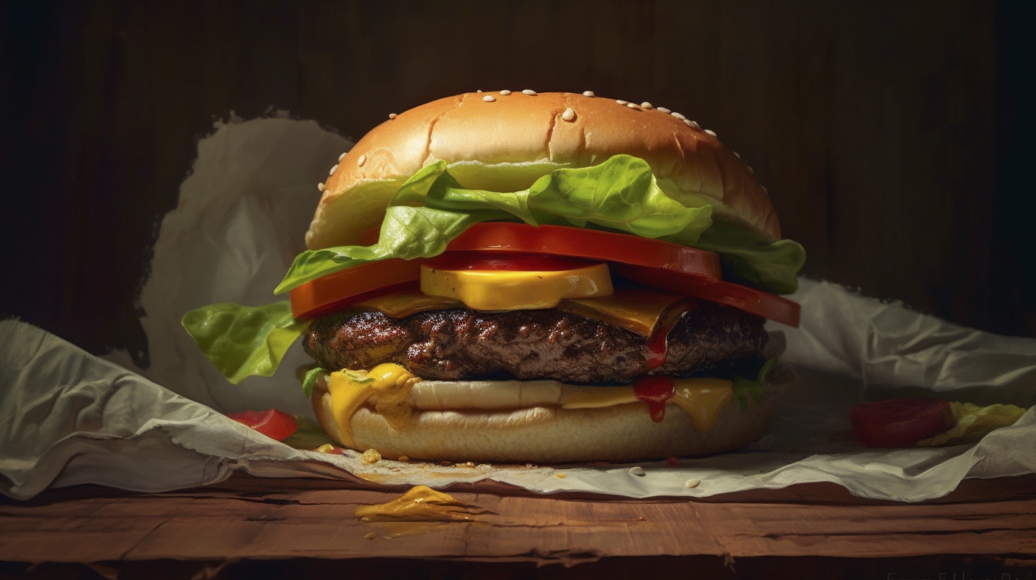 Renderman a cheeseburger  in the style of the Ashcan School 2   497bab50 ec88 4919 b2e6 773f858eefbf