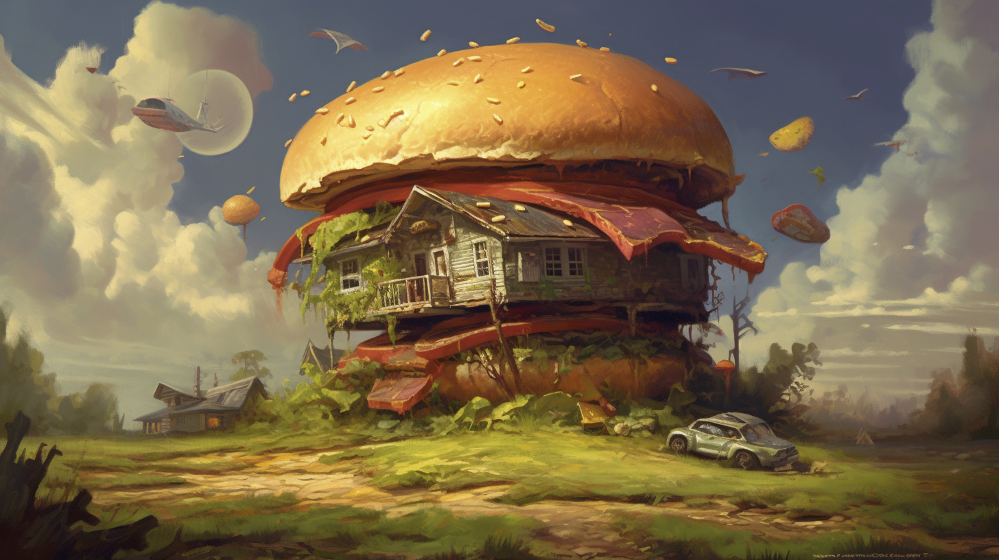 Renderman a cheeseburger  in the style of the Ashcan School 2   c3d9f896 013a 43ba 86da 37d01d95771d