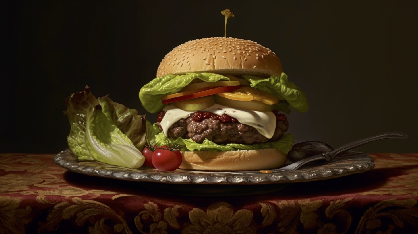 Renderman a cheeseburger  in the style of the Grasaille   ar  83bfca5d 3f83 4334 81a7 32034c513c65 0