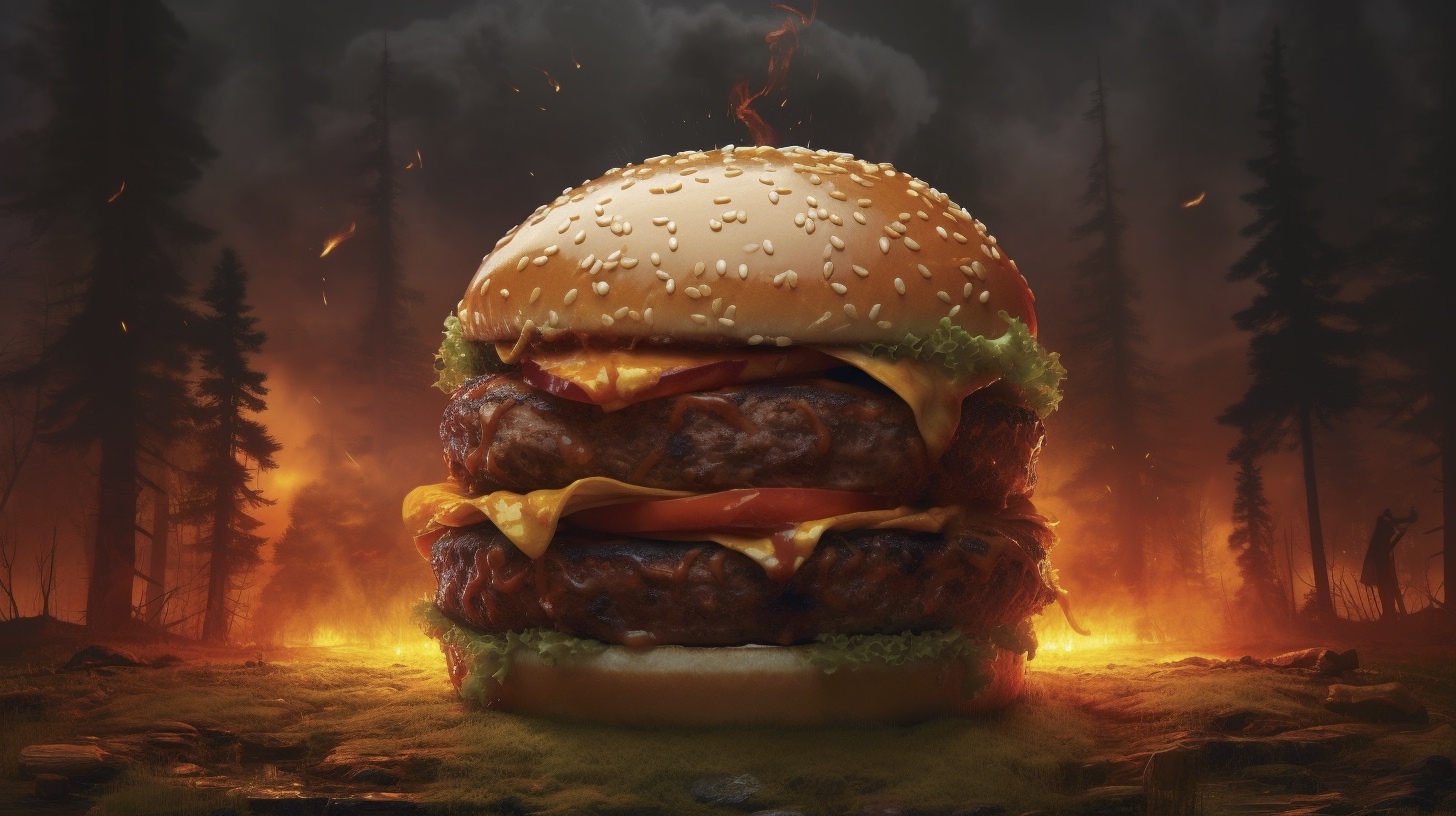 Renderman a cheeseburger  in the style of the tenebrism   ar 16 cf277d41 24b1 4029 a409 90a8badc5275