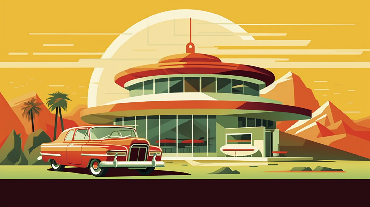 Renderman a cheeseburger in the style of Midcentury Modern Il 5855f45f e6cd 4e5a b492 af5edb8c4fd6 0