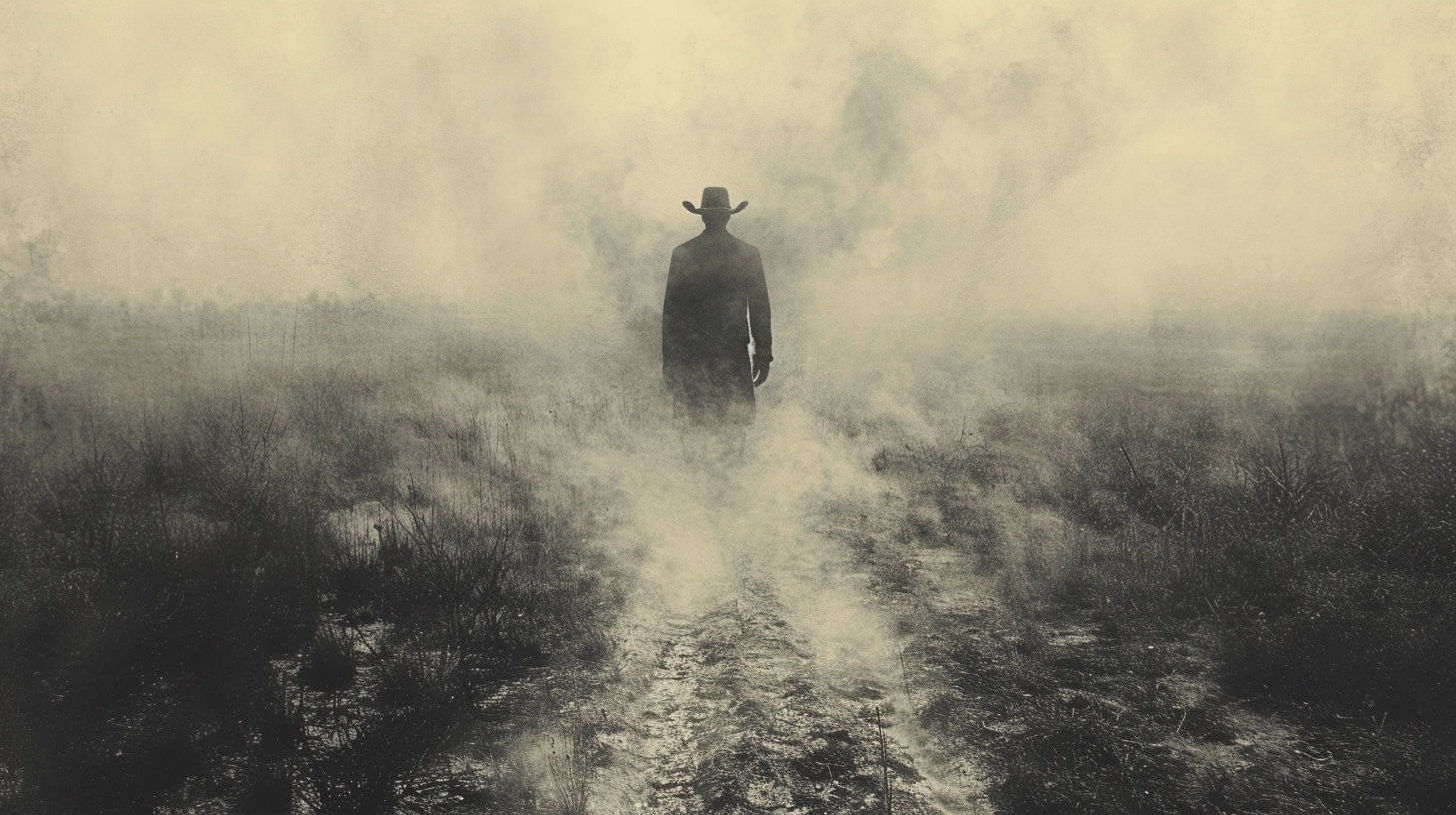 Renderman a cowboy in the style of surrealism mixed with suprem 2b790b8c 6aa4 4ea8 9bad 619212825687