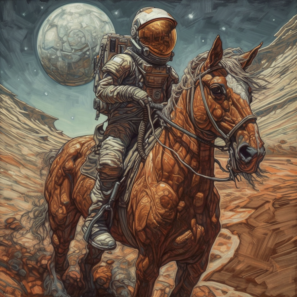 Renderman a detailed painting of an astronaut in a space suit 62203c69 fa49 447d 88eb a7a317a4d7c7 2