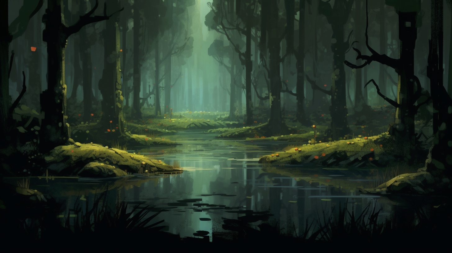 Renderman a forest  in the style of the Art Infomel   ar 169  48bc5b80 d44d 46a5 8fb5 024c42fd5529 1