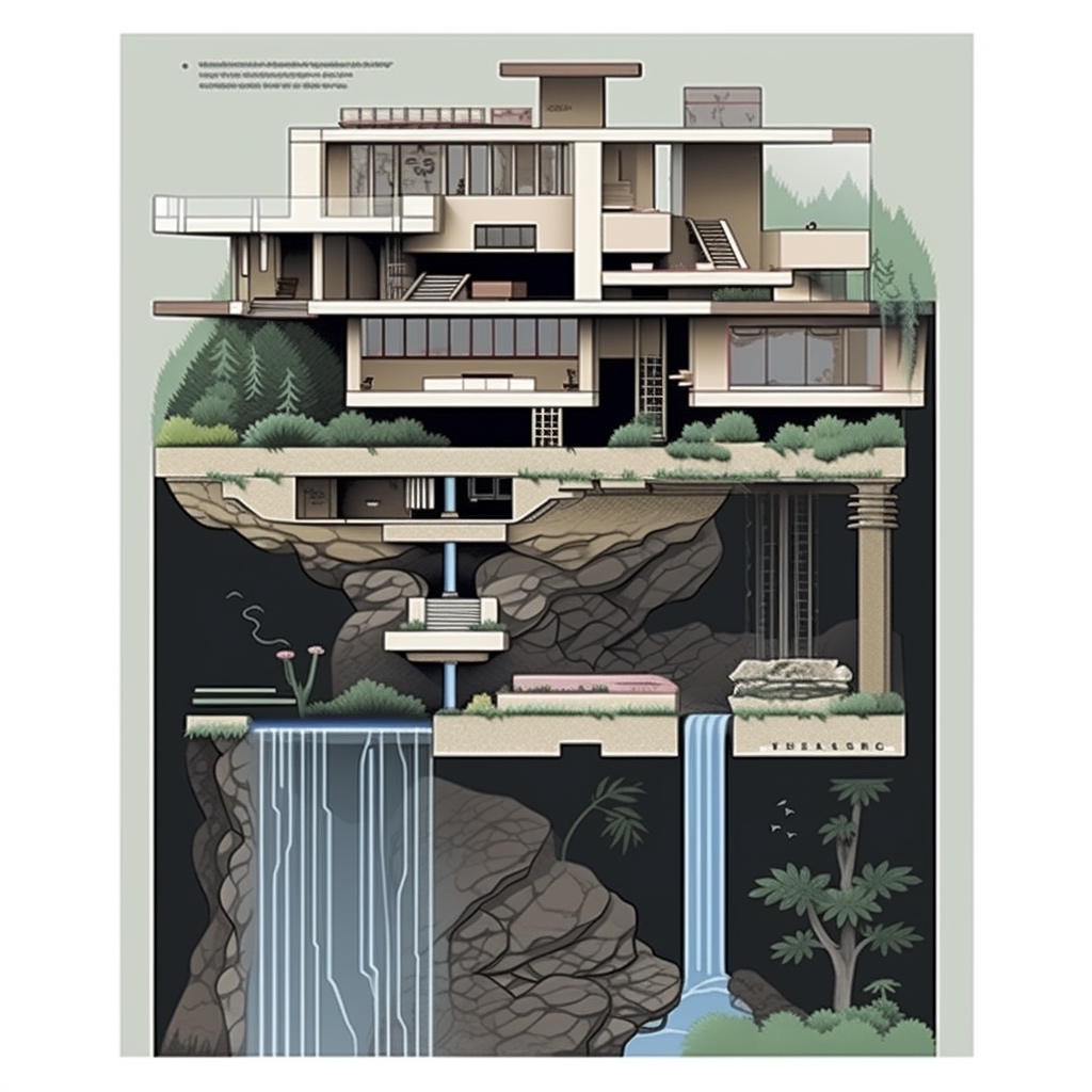 Renderman a graphic poster of frank lloyd wrights falling wat 742dd14e 0015 4bc9 b009 f4f61e749d18 0