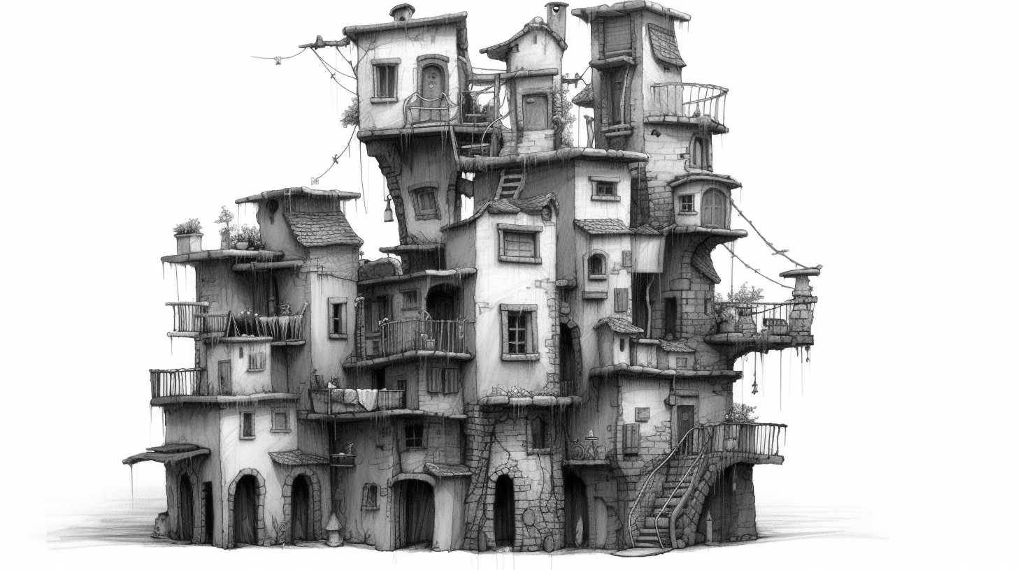 Renderman a house  in the style of the Ashcan School 2   ar 1 d60ab9f9 08a0 40ca 93c1 c40aad478ff8 3