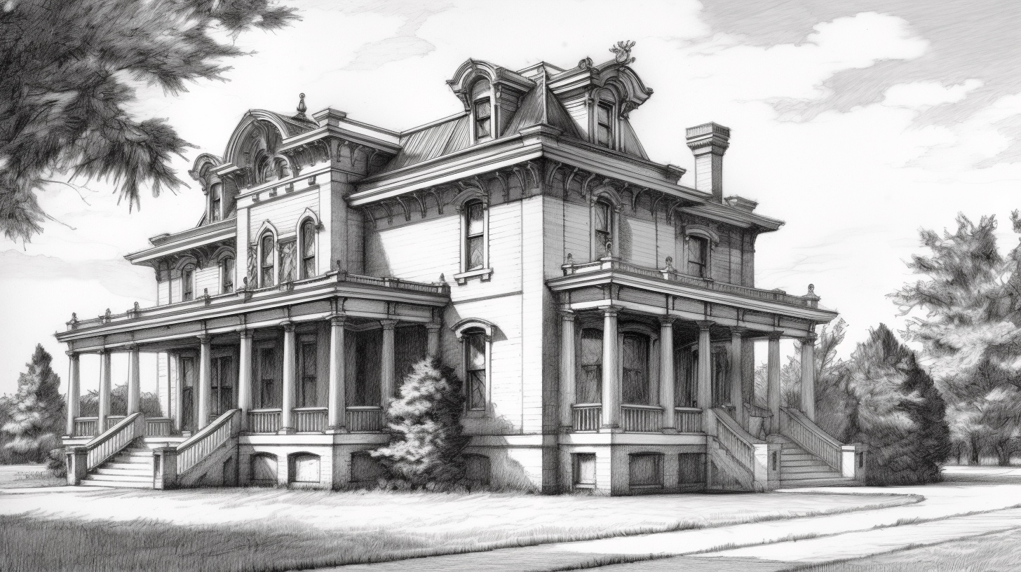 Renderman a house in the style of Spencerian Script   ar 169  555cedd2 4b18 4b31 8312 4dc1b2407a69 3