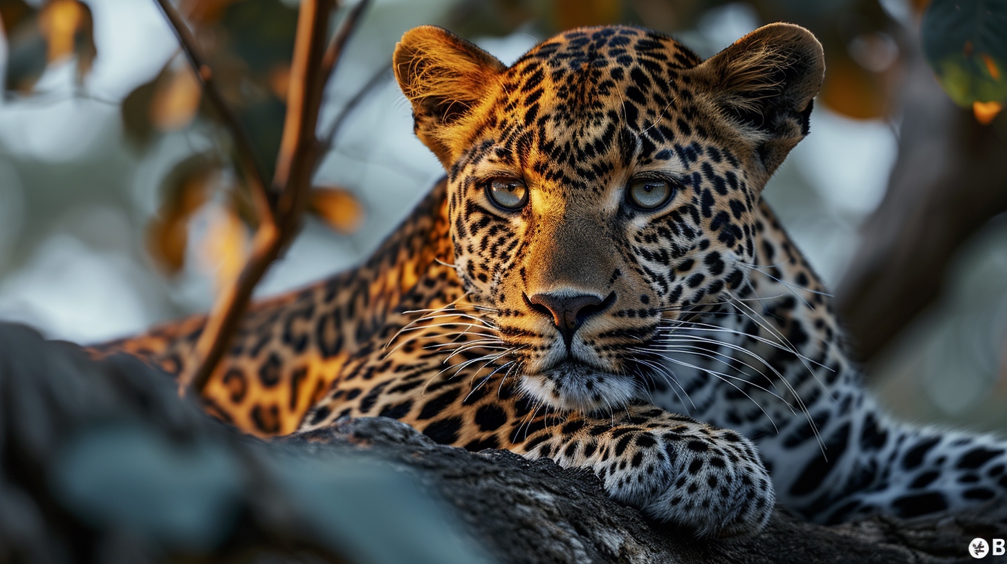 Renderman a male leopard with glowing eyes laying on tree bra 3b46b46b 4cc7 4b4a b935 72383df8d2a8 1