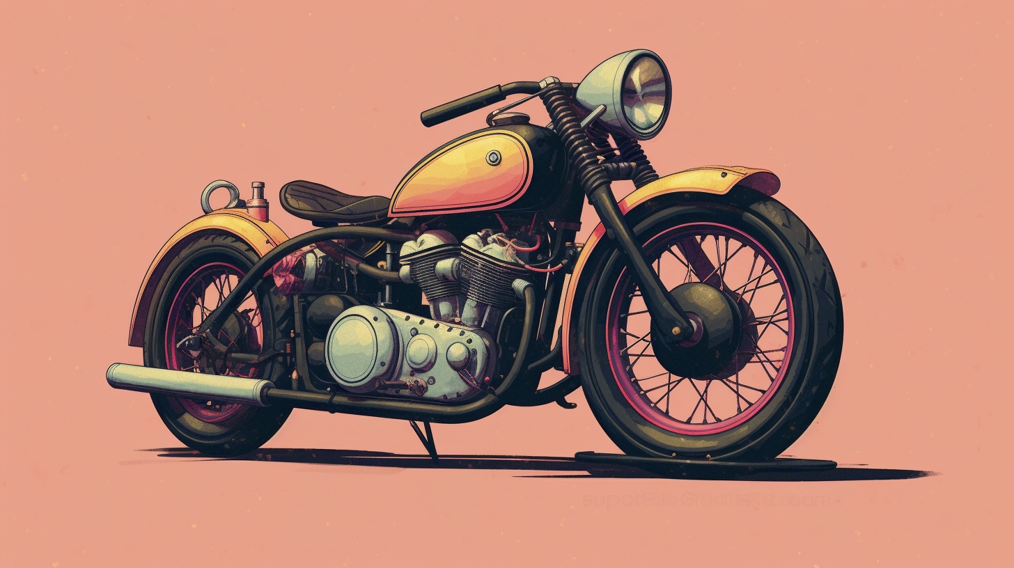 Renderman a motorcycle in the style of Gothic and Midcentury  66b31e60 2d79 47e4 af10 85d95bbe1725 1