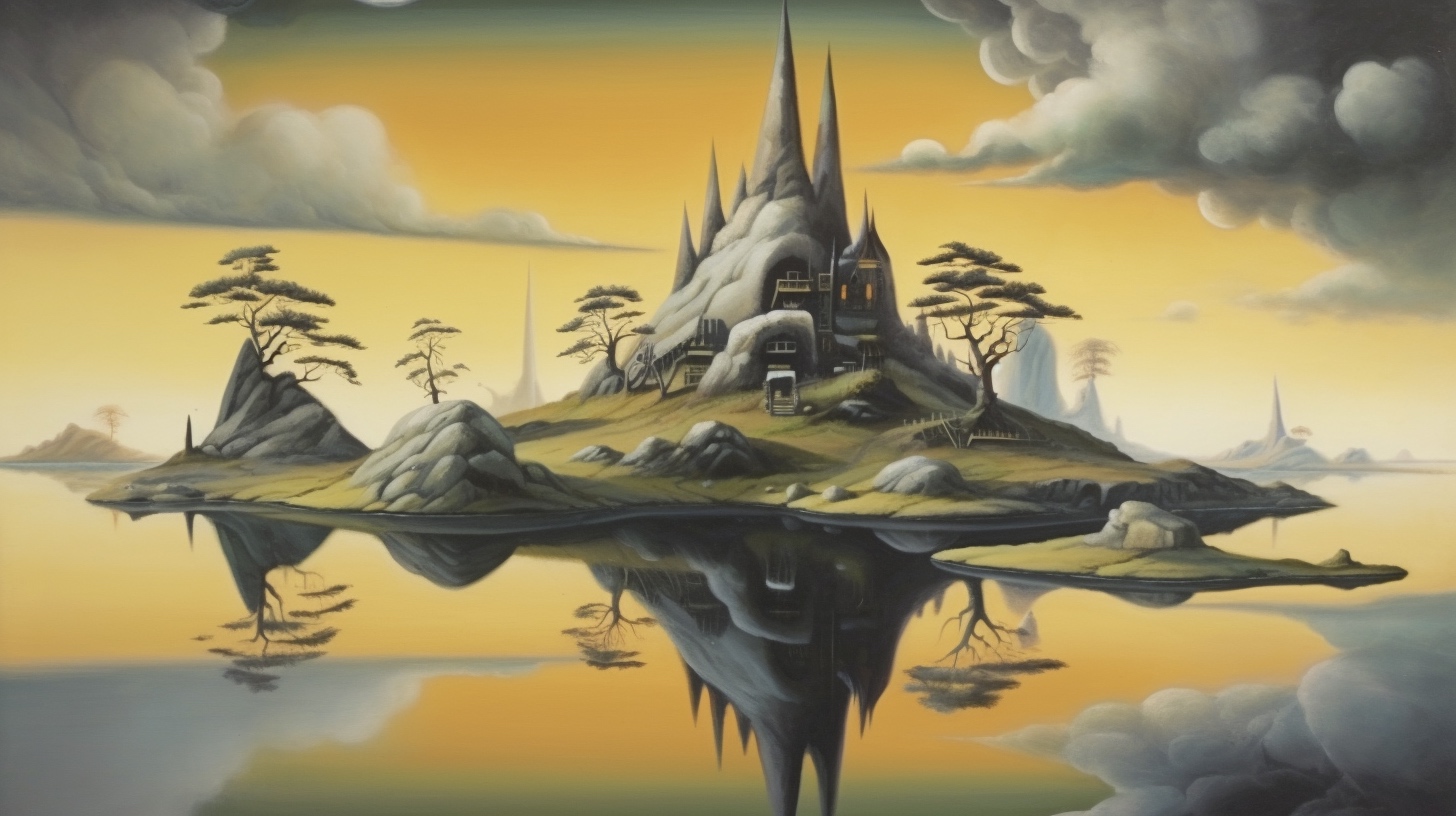 Renderman a painting of a landscape  painted in the style of No 07aaa37a b430 4189 a4c9 162b0ac46cfb