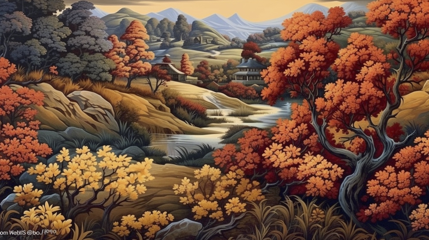 Renderman a painting of a landscape  painted in the style of  5899ecd2 9c21 4374 9115 5df687e11b2f 2