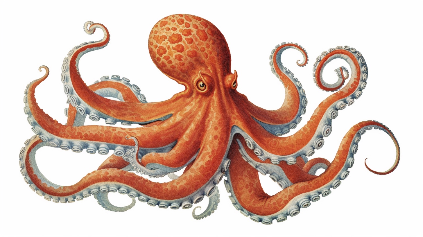 Renderman a painting of a octopus  painted in the style of Mi ab5c6adc 7957 43b7 9060 6291cdcb464f 3