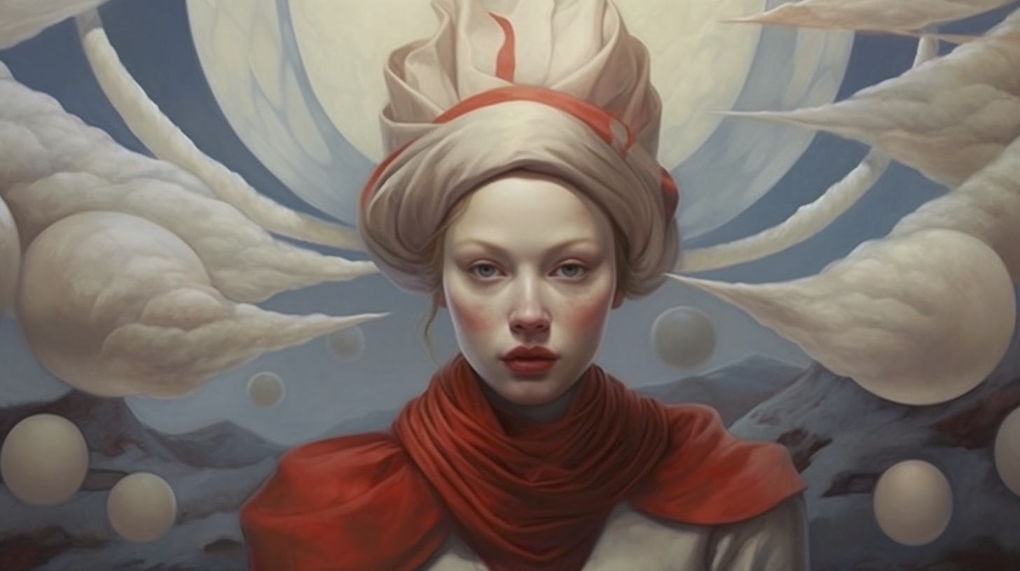 Renderman a painting of a woman  painted in the style of Nord d54ce5e6 31fb 4482 83d0 4c047c23c963 2