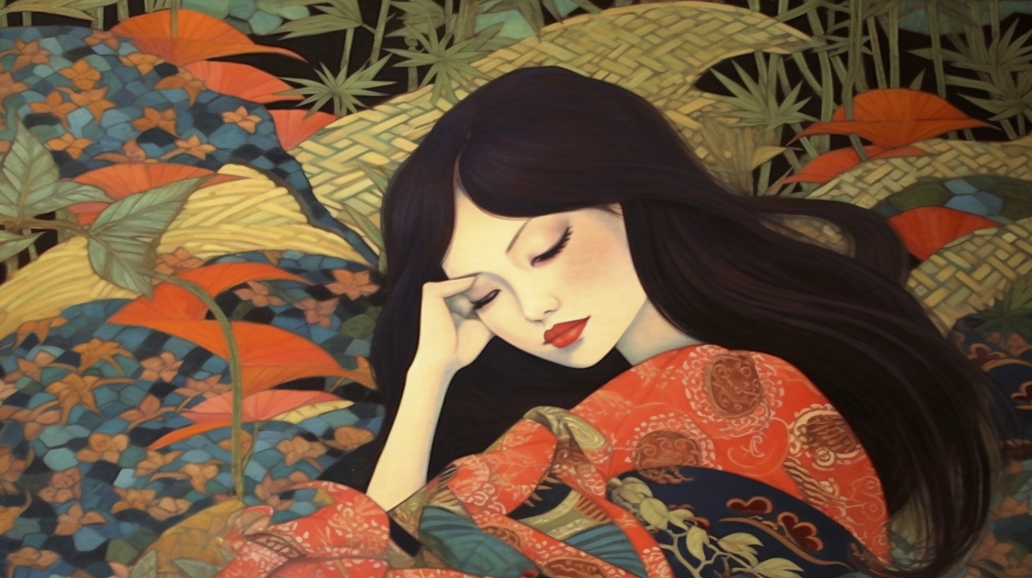 Renderman a painting of a woman  painted in the style of Shun b33c60fb cdde 4209 92e8 cb8f13490173 1