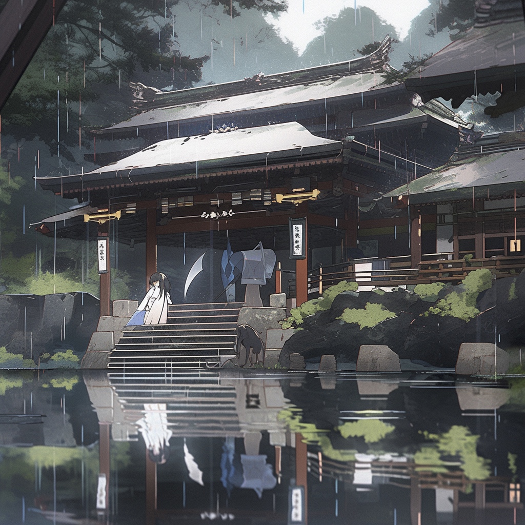 Renderman a rainy day at Falling Waters style scenic   qualit edba2529 a9bf 42f5 a04e 6ced9b01b43f 2