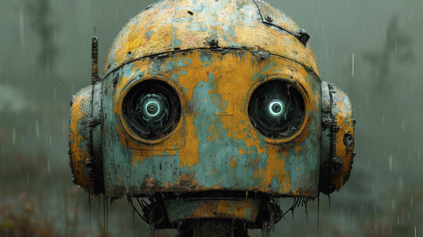 Renderman a robot in the style of surrealism mixed with abstr 15f6288f c0df 413d 890d a35789e1dc9e 2