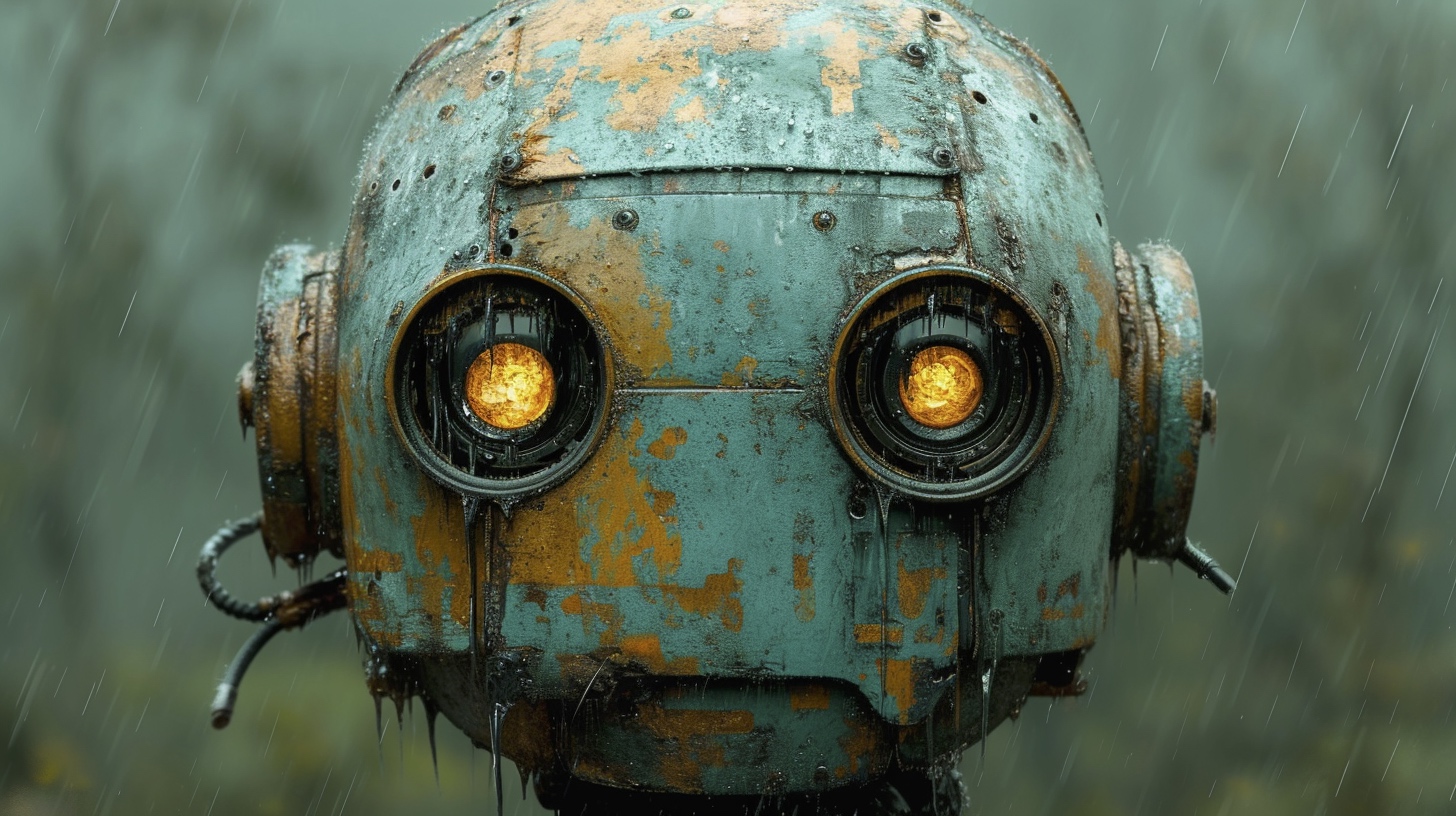Renderman a robot in the style of surrealism mixed with abstrac 0819d781 fbe1 4652 90ad b79e51aad314