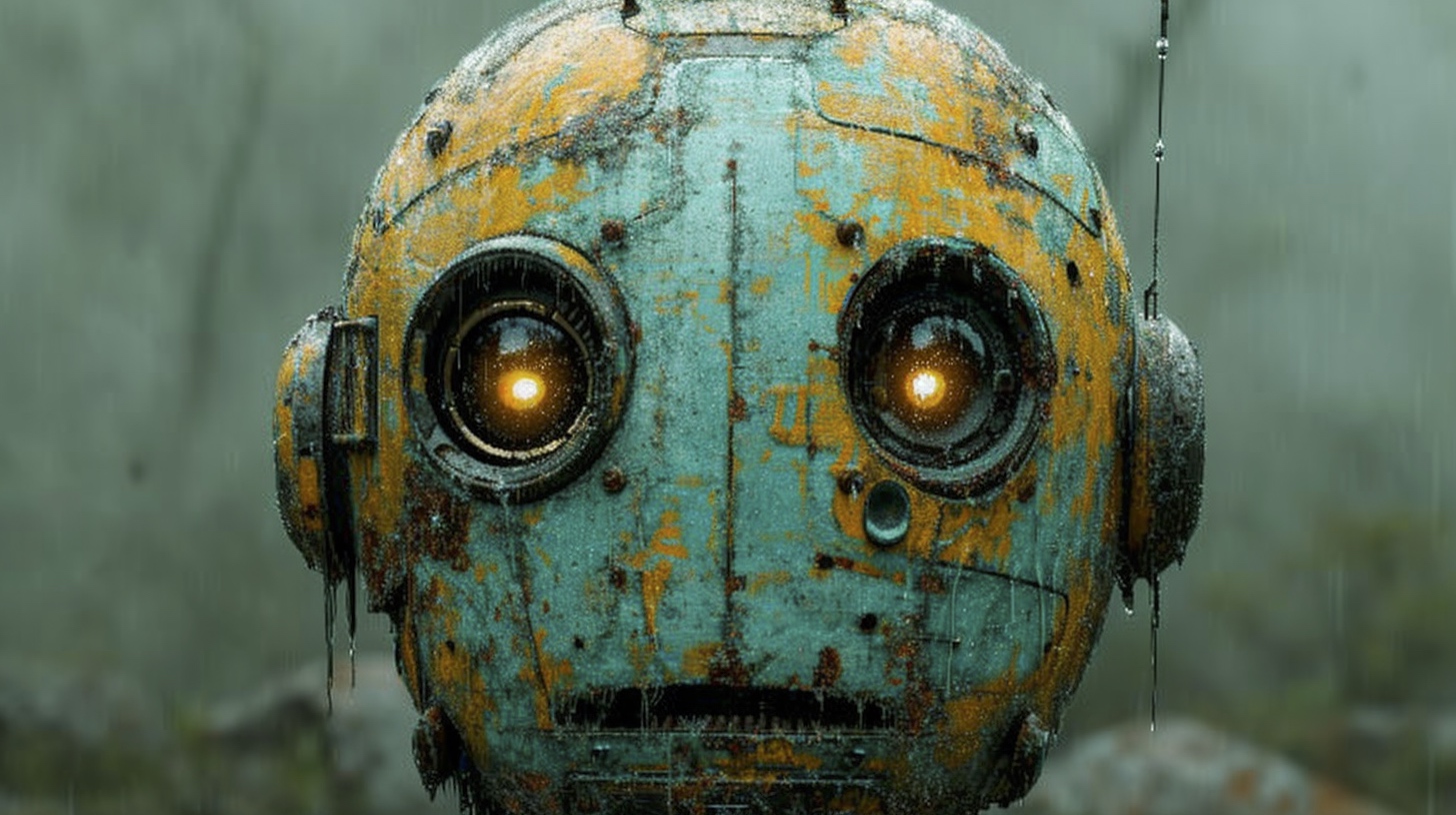 Renderman a robot in the style of surrealism mixed with abstrac 67b93dd1 179e 4dd0 905c fff9251df1d9