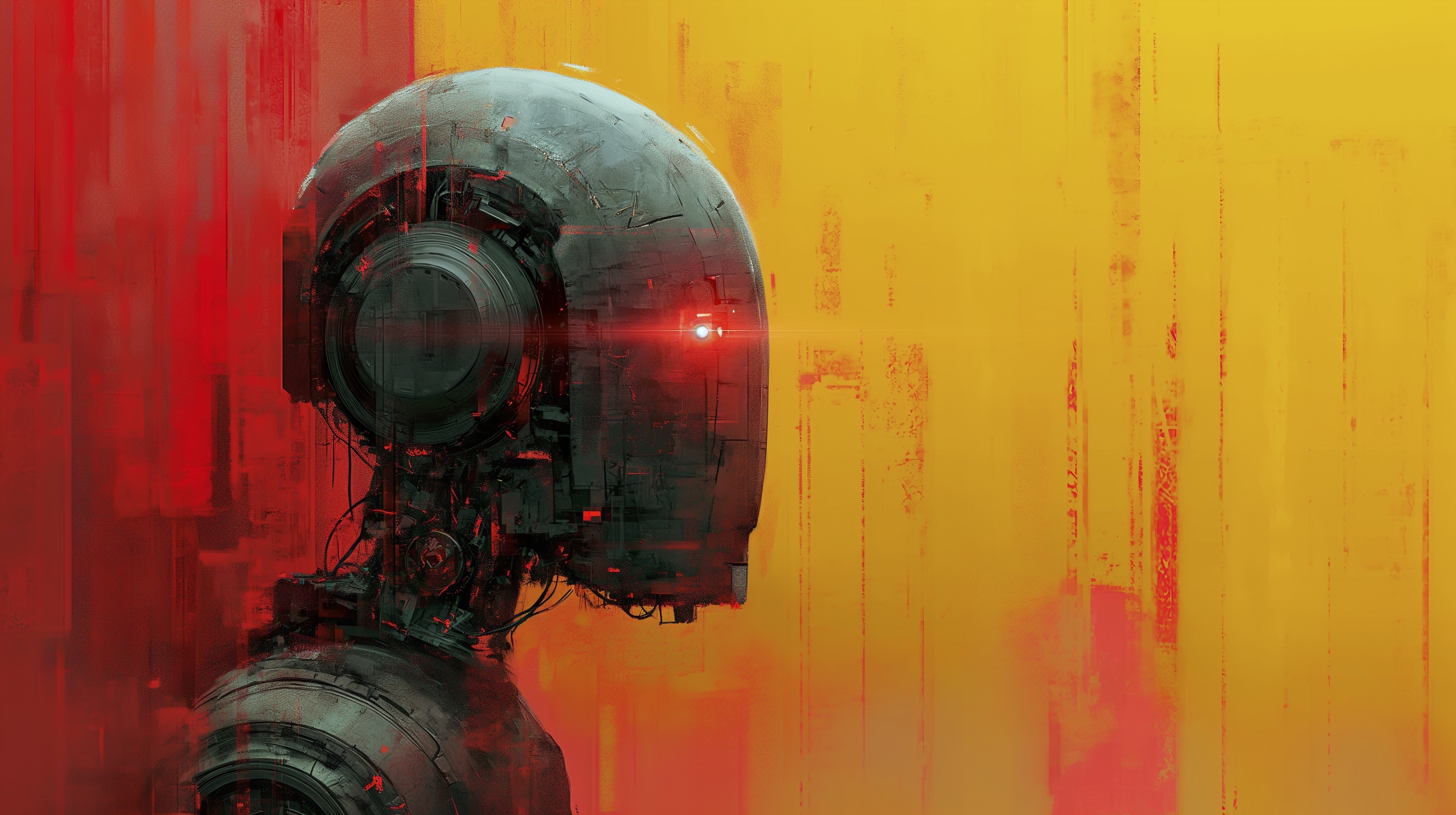 Renderman a robot in the style of surrealism mixed with abstrac 838e8fac 5381 4def 9e55 cf3cbf7df7ea