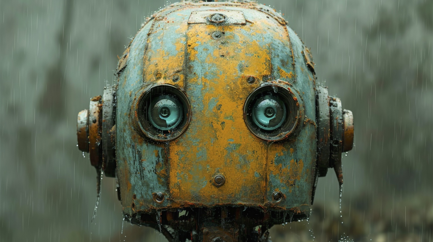 Renderman a robot in the style of surrealism mixed with abstrac e33cde0e 2a5b 40f5 800a e6b1ef4753fa