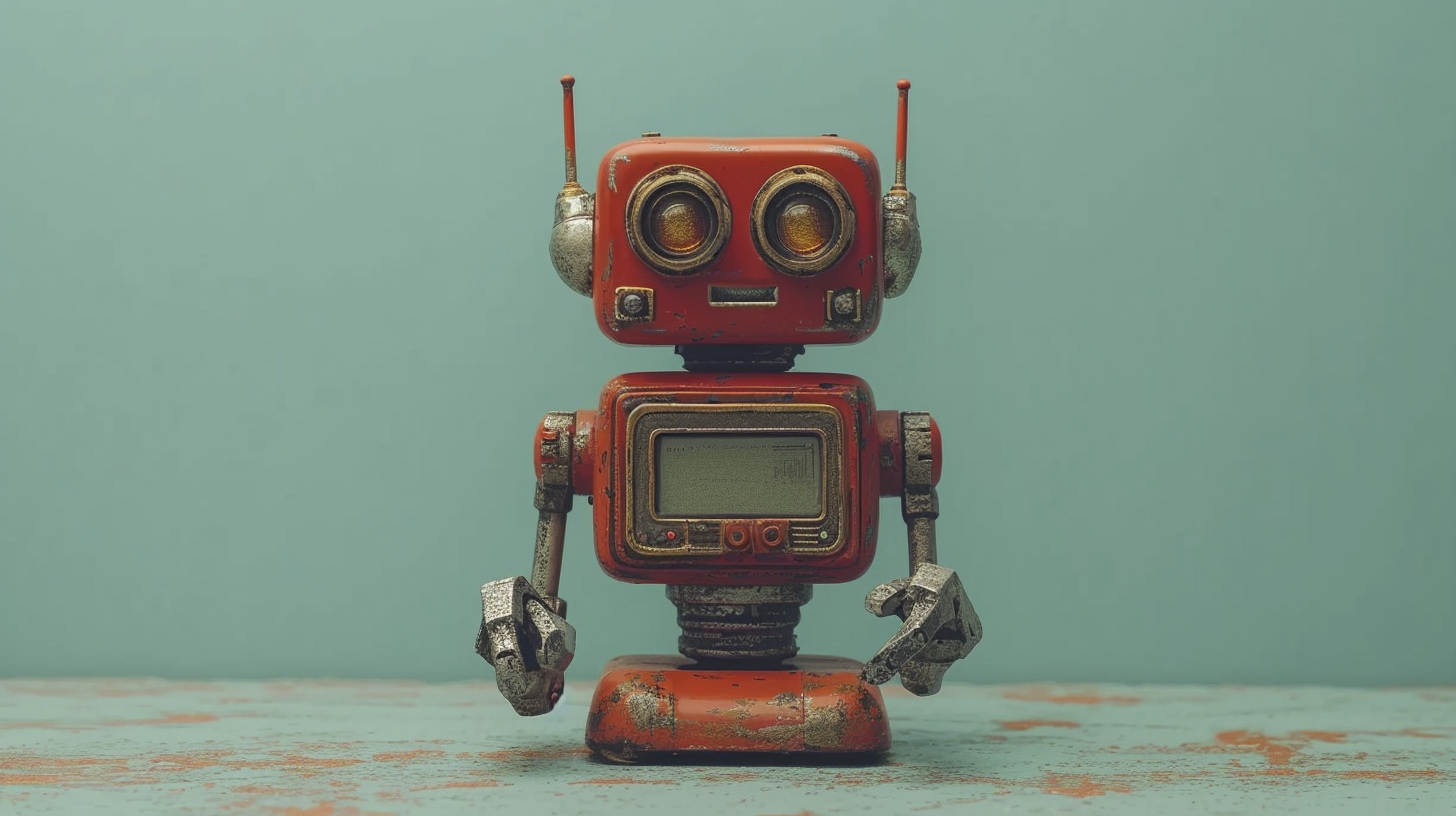 Renderman a robot in the style of surrealism mixed with supre 3468a3a1 d83b 4b1c 943e 0f2b101fea3d 1