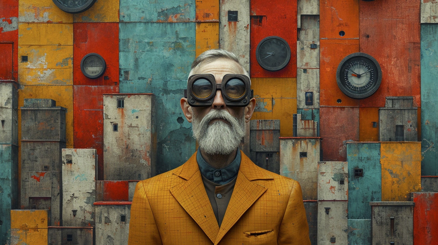Renderman a scientist in the style of surrealism mixed with s 1e2329ae fb44 4b55 9e94 60a8daa002e4 0