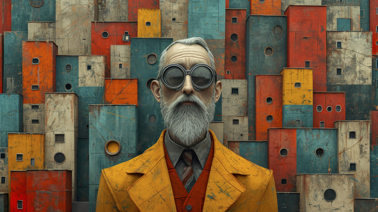 Renderman a scientist in the style of surrealism mixed with s 1e2329ae fb44 4b55 9e94 60a8daa002e4 3