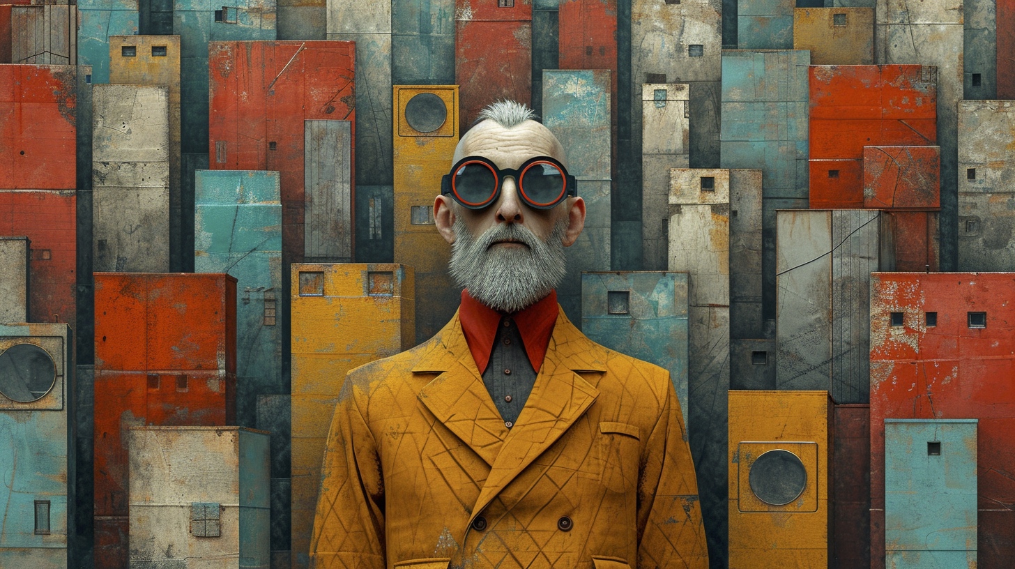 Renderman a scientist in the style of surrealism mixed with s cb87a4a9 afbd 49c3 a51d 510c7de4771a 3