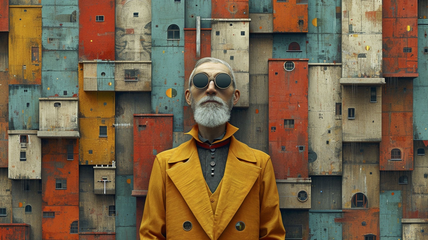 Renderman a scientist in the style of surrealism mixed with s f84695a1 2551 4dba b036 c93cda01ae07 0