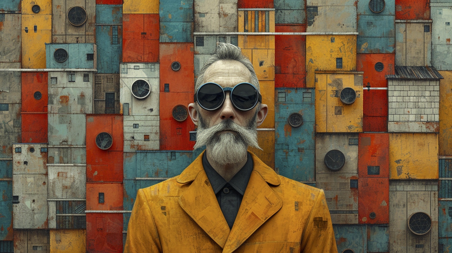 Renderman a scientist in the style of surrealism mixed with sup f7089ff0 8e0d 4b8b ac8f fb07dff84c73