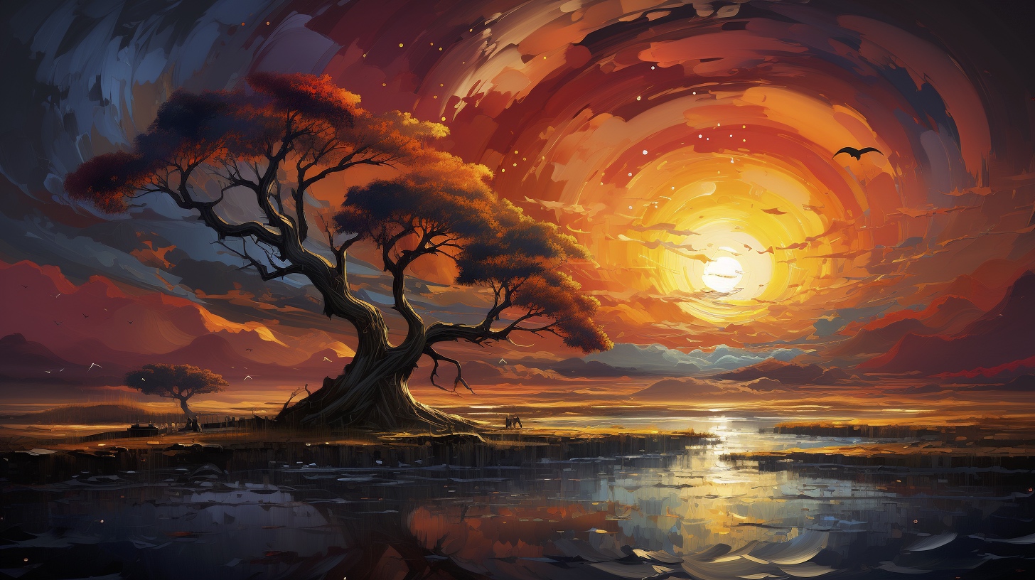 Renderman a stunning scene taken at sunset on the vast Africa 641d7dc8 4e82 4f7d a424 8e88d03c663f 1