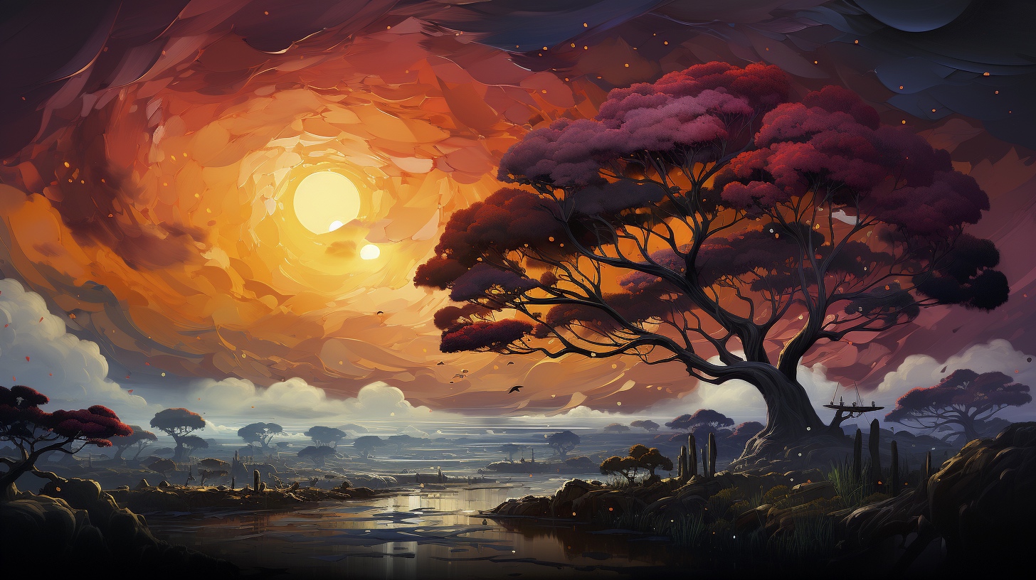 Renderman a stunning scene taken at sunset on the vast Africa 641d7dc8 4e82 4f7d a424 8e88d03c663f 2