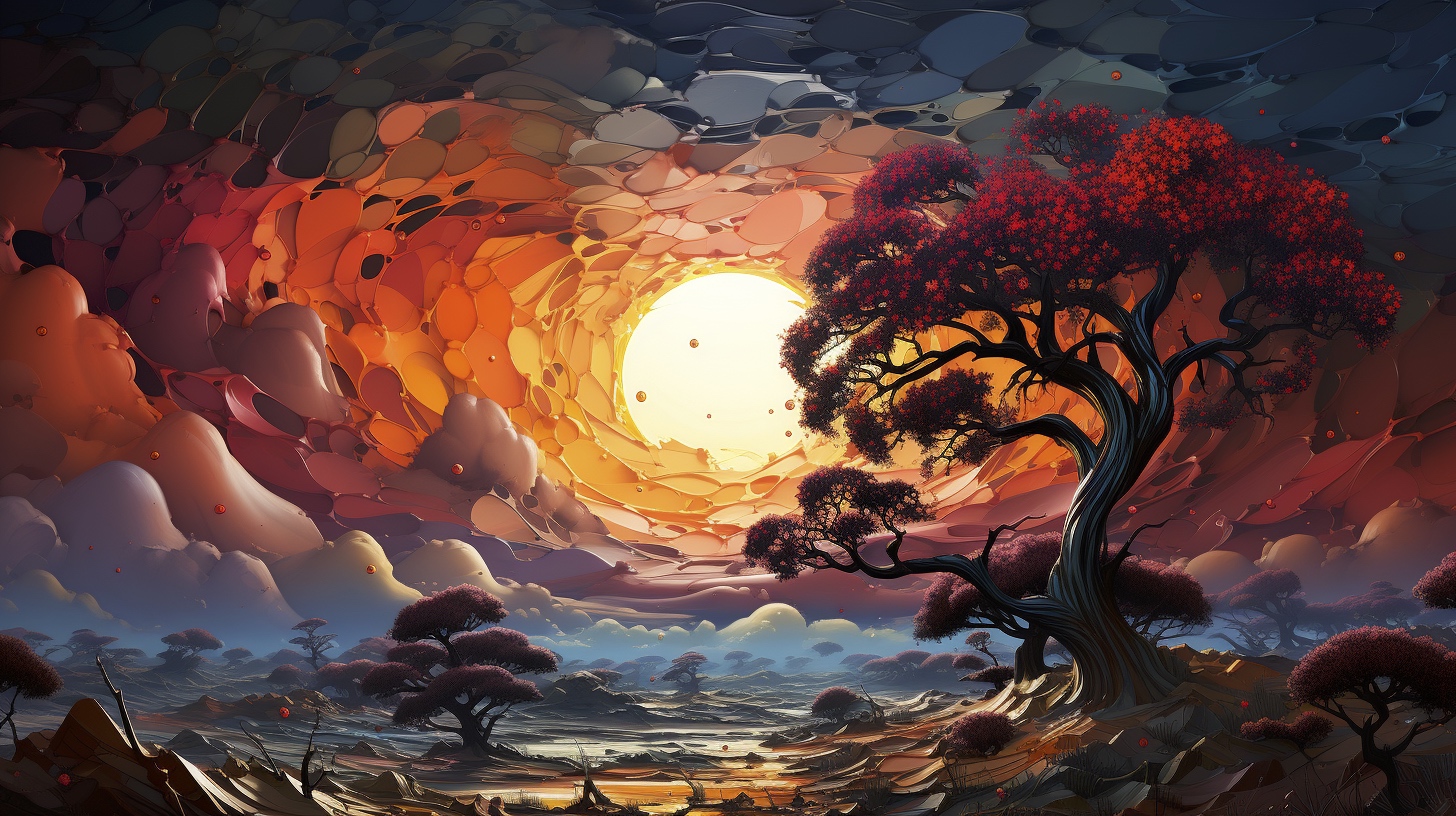 Renderman a stunning scene taken at sunset on the vast Africa 7e47aad4 0cd0 43bf 8f92 42bd50445f6b 1