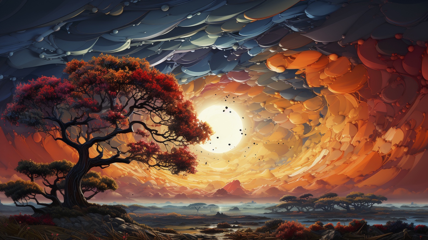 Renderman a stunning scene taken at sunset on the vast Africa 87e5355e 6fa2 41e8 9eec fabd258e7916 0