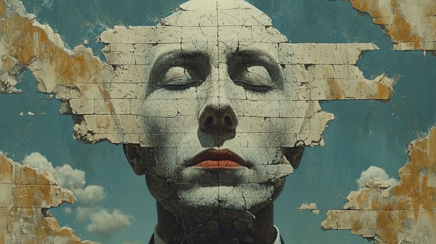 Renderman a surrealist in the style of surrealism mixed with  dd3c6280 8bd8 440e b63b 3560642c6382 0