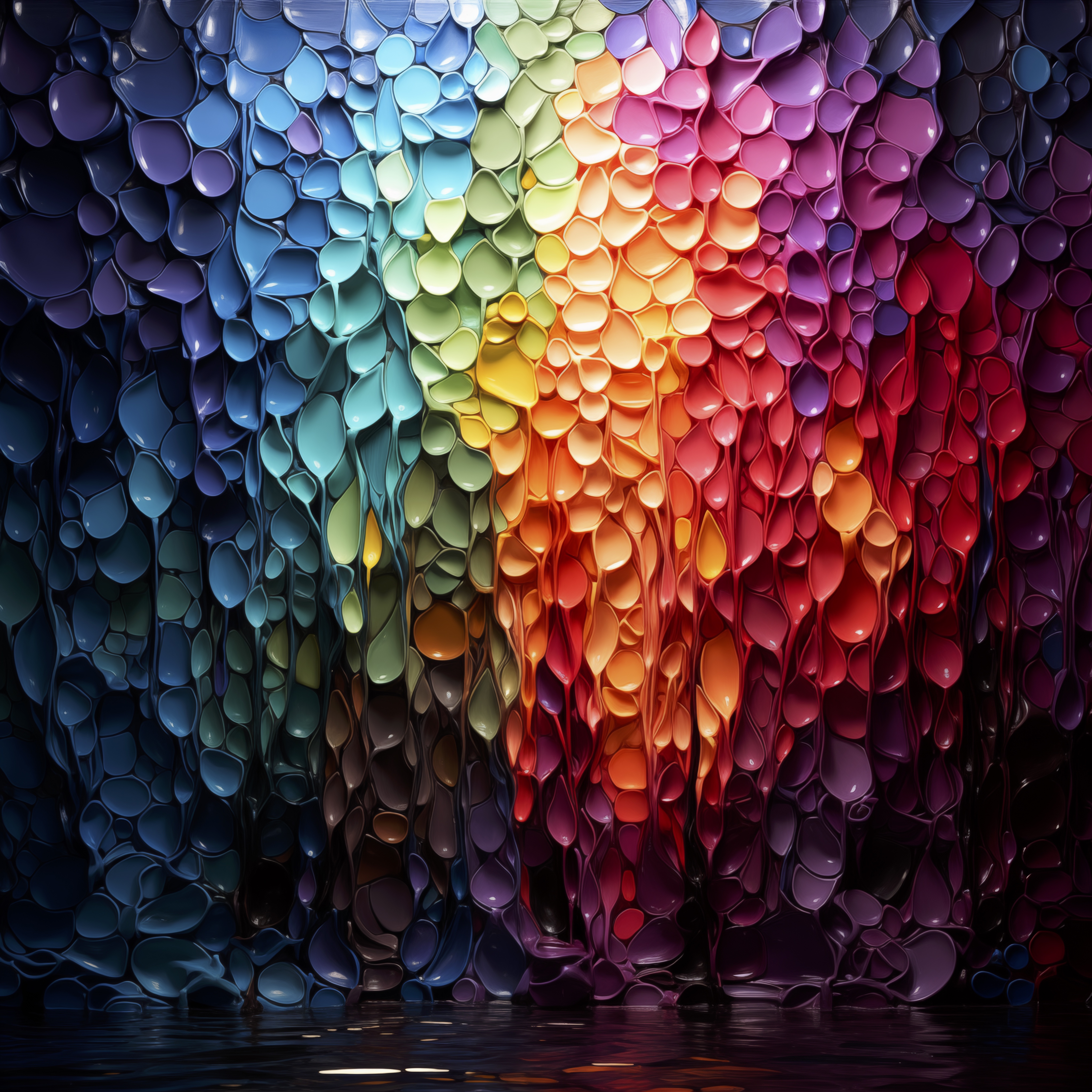 Renderman a tornado of pixies and vibrant color encaustic bubbl 263e03a7 7b76 4561 b1e2 8371b89e6865