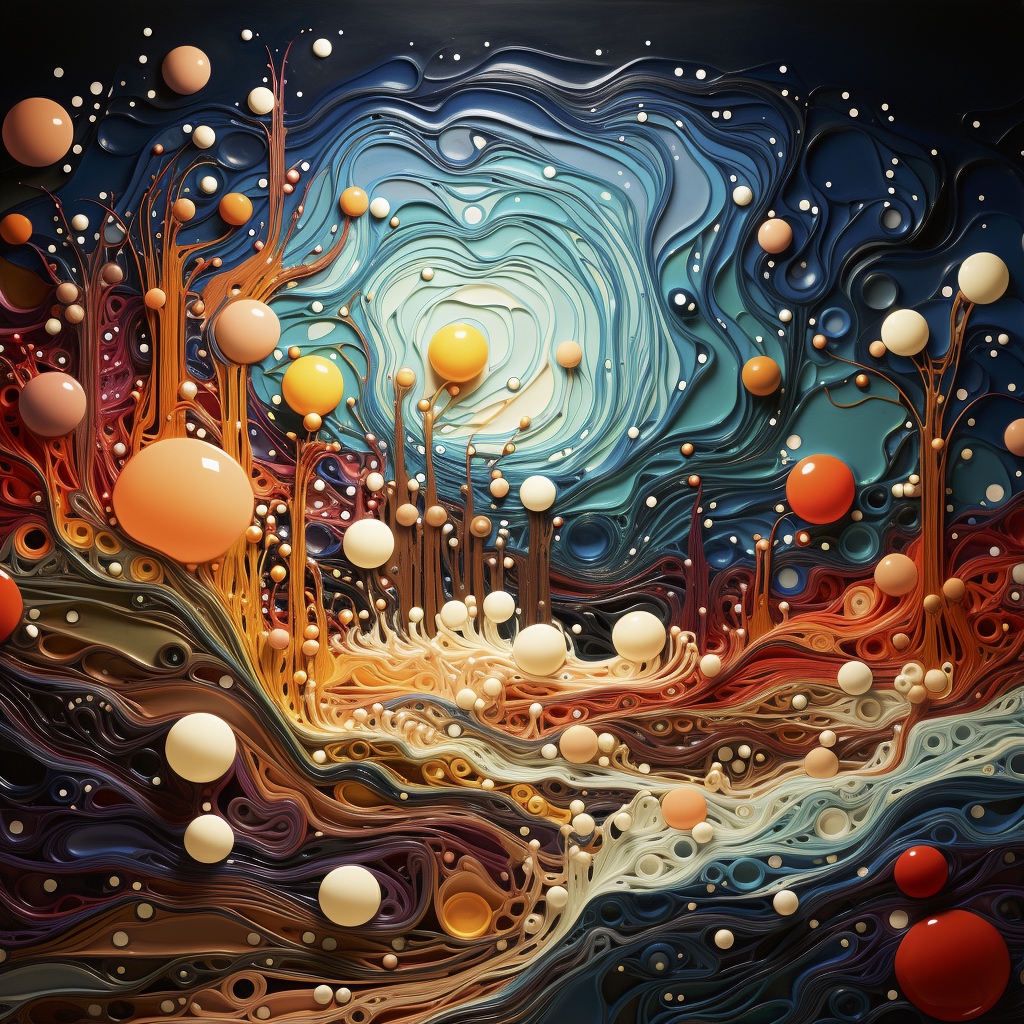 Renderman a tornado of pixies and vibrant color encaustic bubbl c1c71107 e5b9 4a5c b1b9 3205c32344da