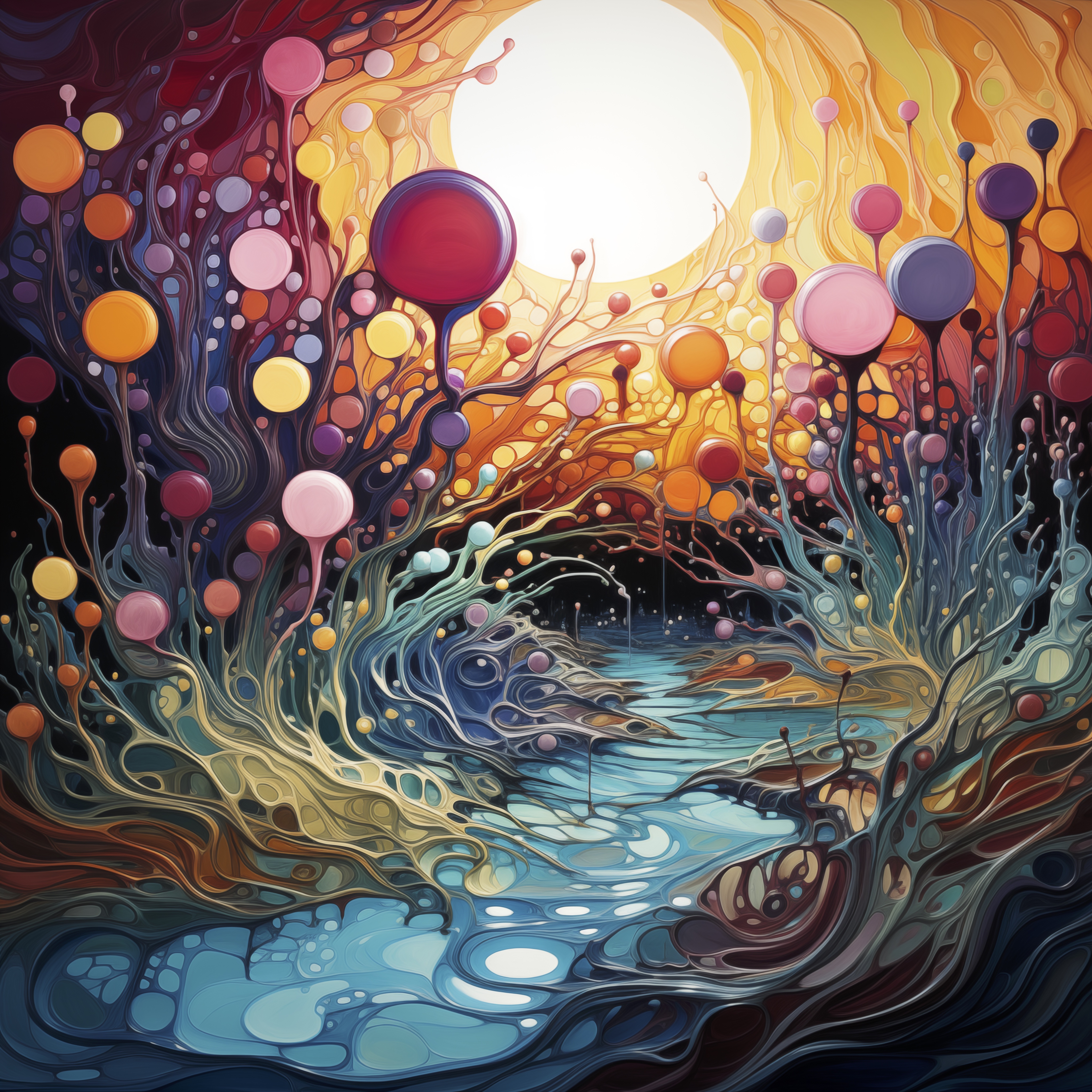 Renderman a tornado of pixies and vibrant color encaustic bubbl f820078d 1019 4e98 ba81 d4fea2cbdf98