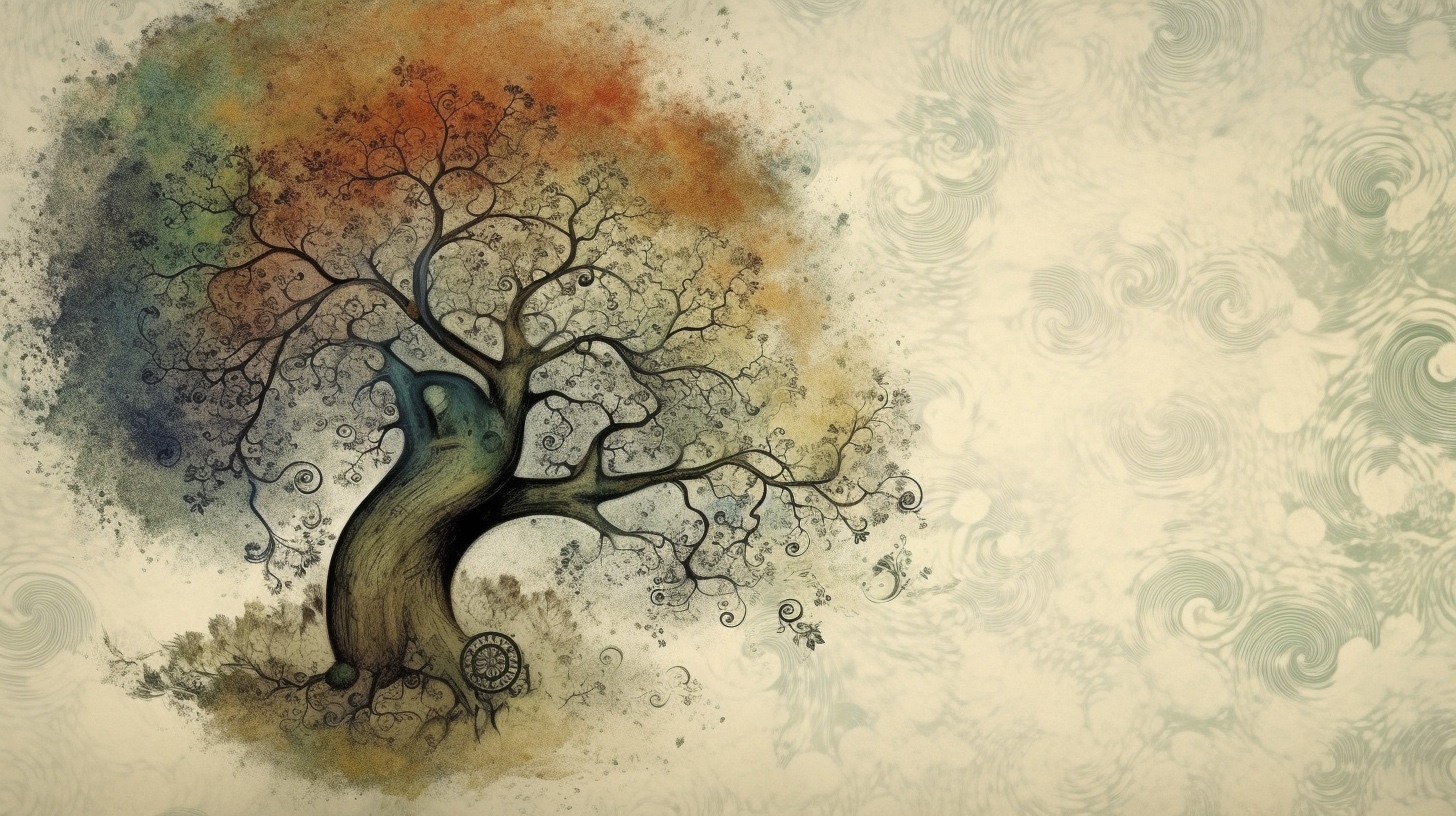 Renderman a tree  in the style of cartography art flourish 2  56e01e1e 95d0 46b2 bc1a 6f37b33c4735 1