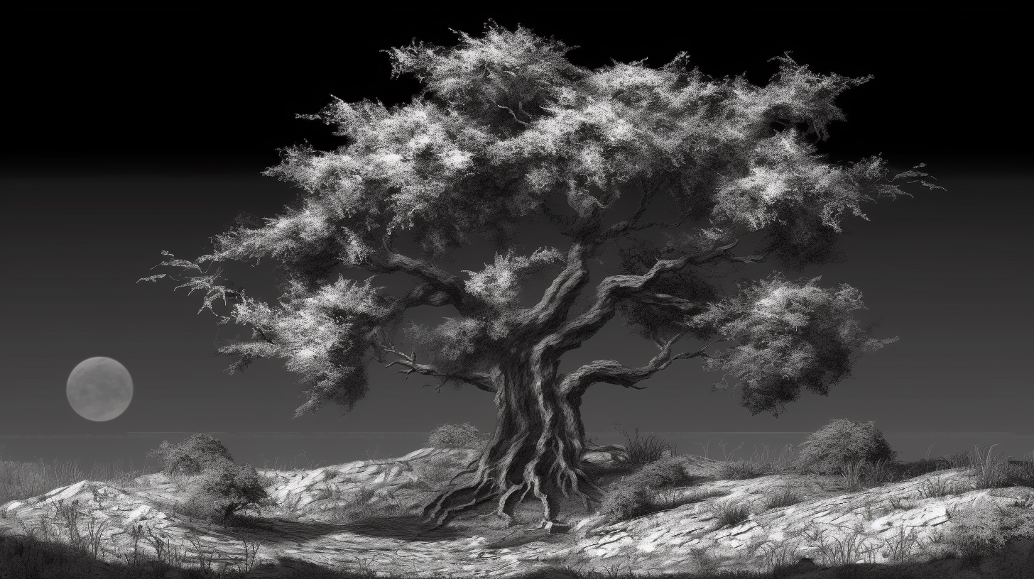 Renderman a tree  in the style of the Ashcan School 2   ar 169  34ff29b9 5ba4 4ade 88e3 90d60985b5c4